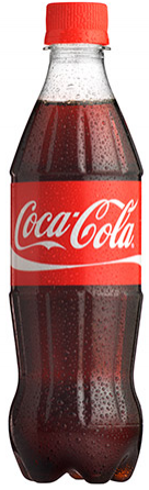 Coca cola 50 cl.