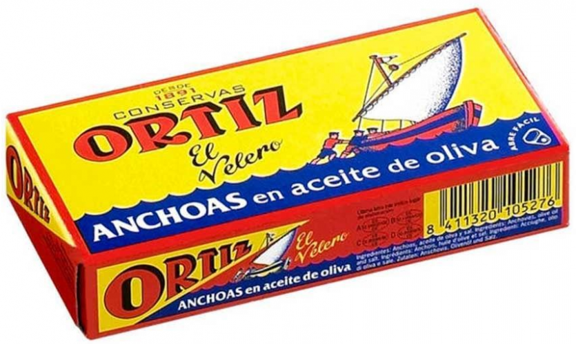 Anchoa en aceite de Oliva, Ortiz