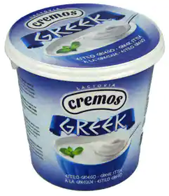 Yogur Cremos, Griego