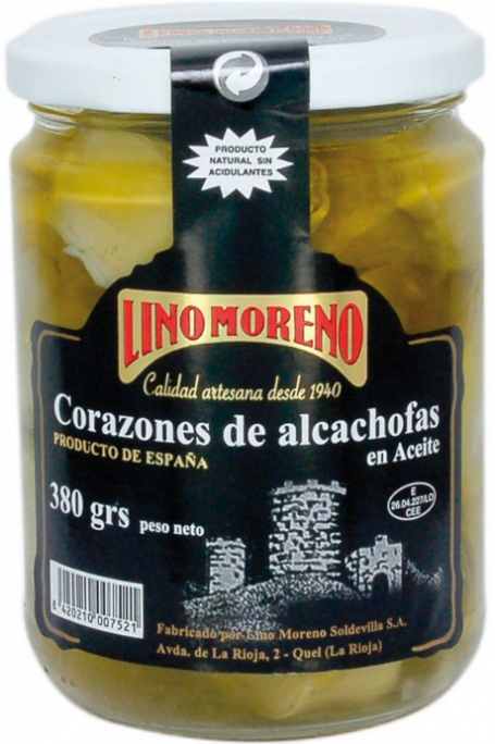Corazones de Alcachofas, Lino Moreno